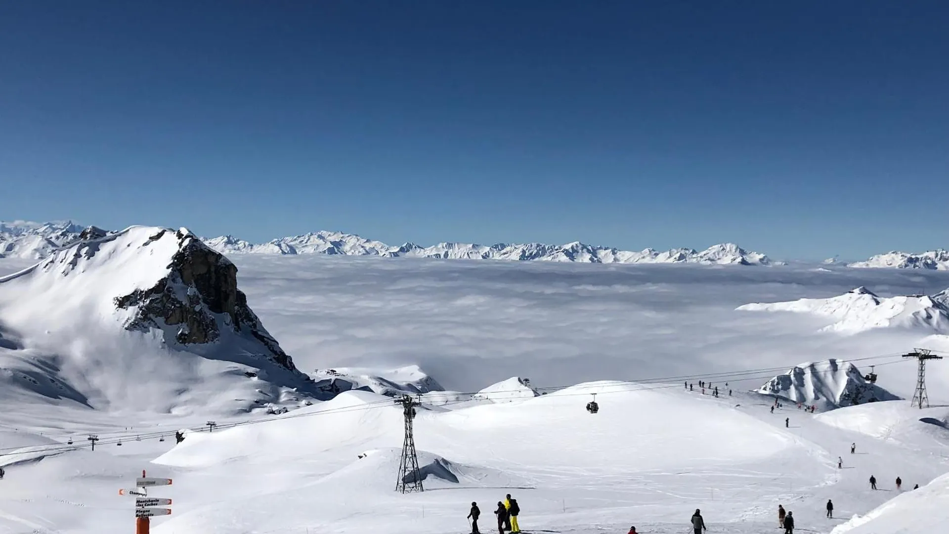 Studio 28M2 Vue Pistes Plein Sud Du Dimanche Au Dimanche La Plagne Apartment