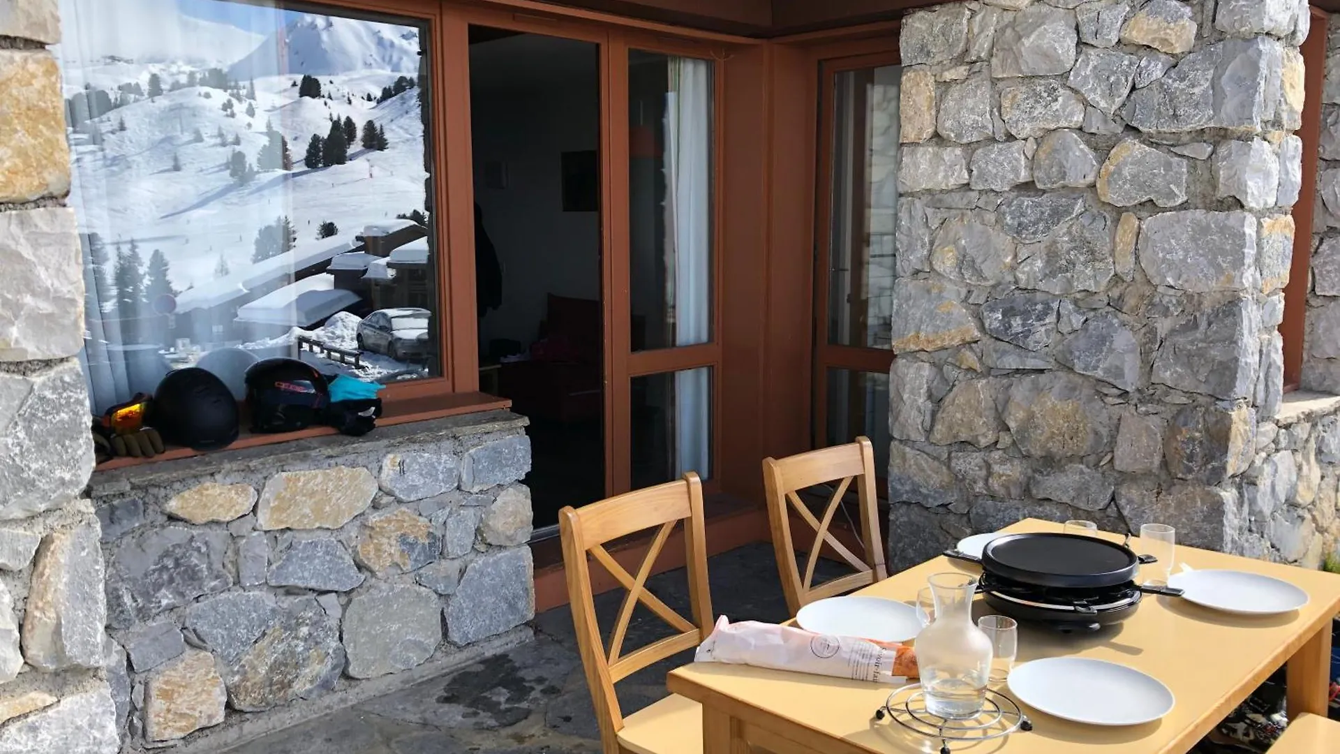 Studio 28M2 Vue Pistes Plein Sud Du Dimanche Au Dimanche La Plagne 0*,  France